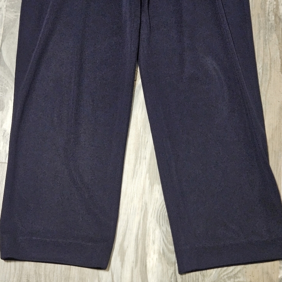 exclusively Misook Knit wide leg pants - Picture 3 of 10